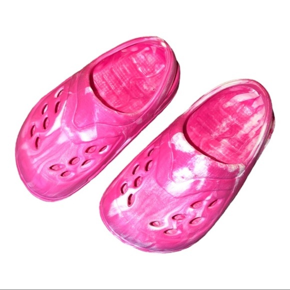 6pairs Toddler shoes-Skechers twinkle toes Minnie Mouse clogs, swim shoes sz 5/6 - Picture 13 of 16